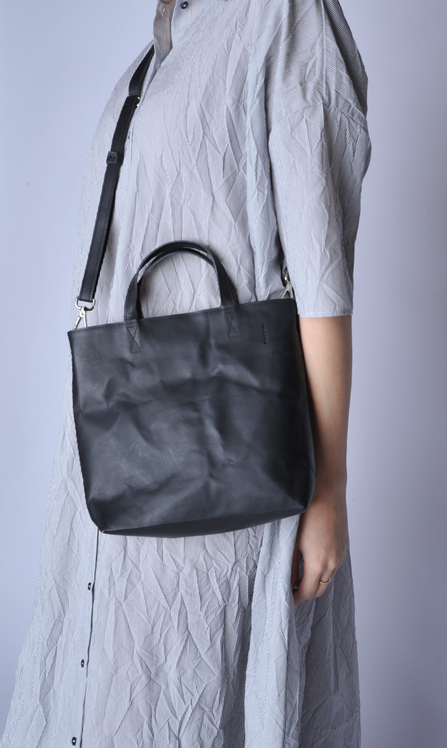 Black Fio Bag - Roztayger