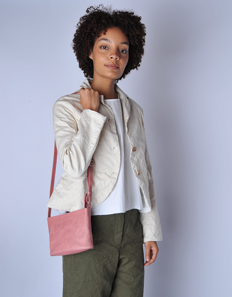 Pink Eloisa Crossbody Bag - Roztayger