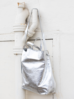 Large Silver Tote