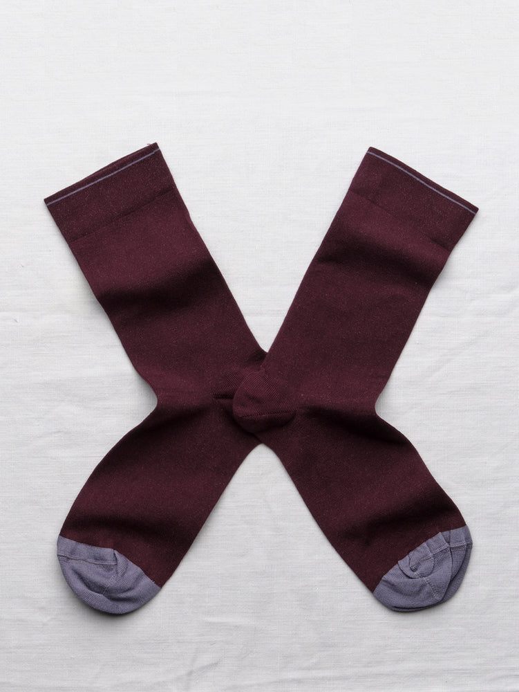 UN218 Bordeaux Socks - Roztayger