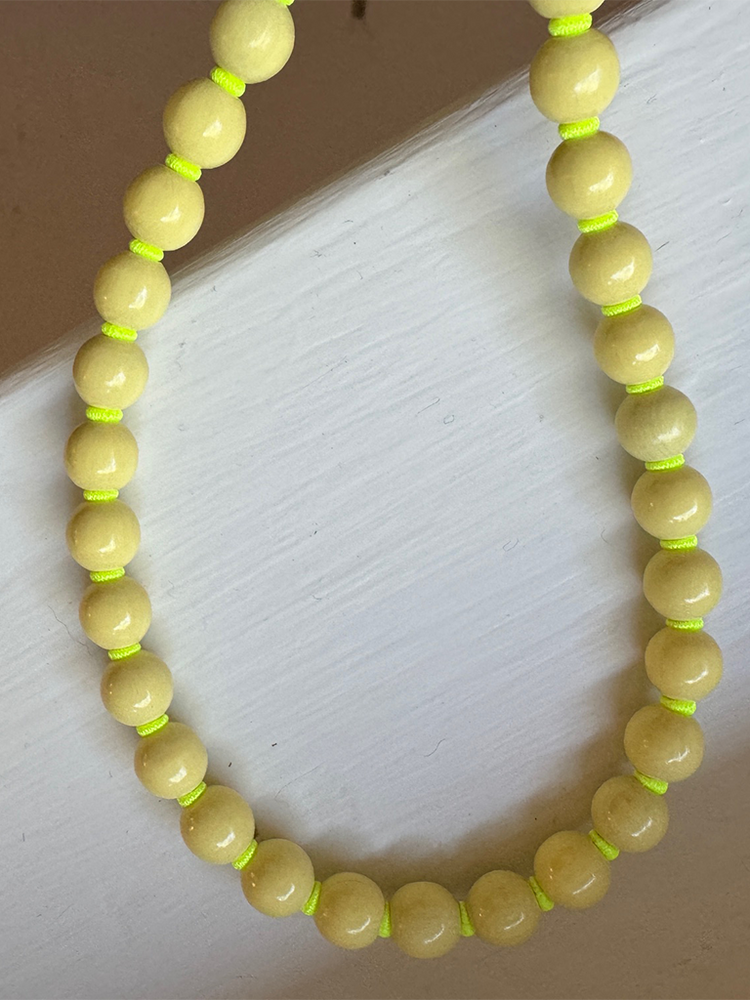 
                  
                    Yellow Neon Yellow Combo Brillenkette Eyeglass Chain - Roztayger
                  
                