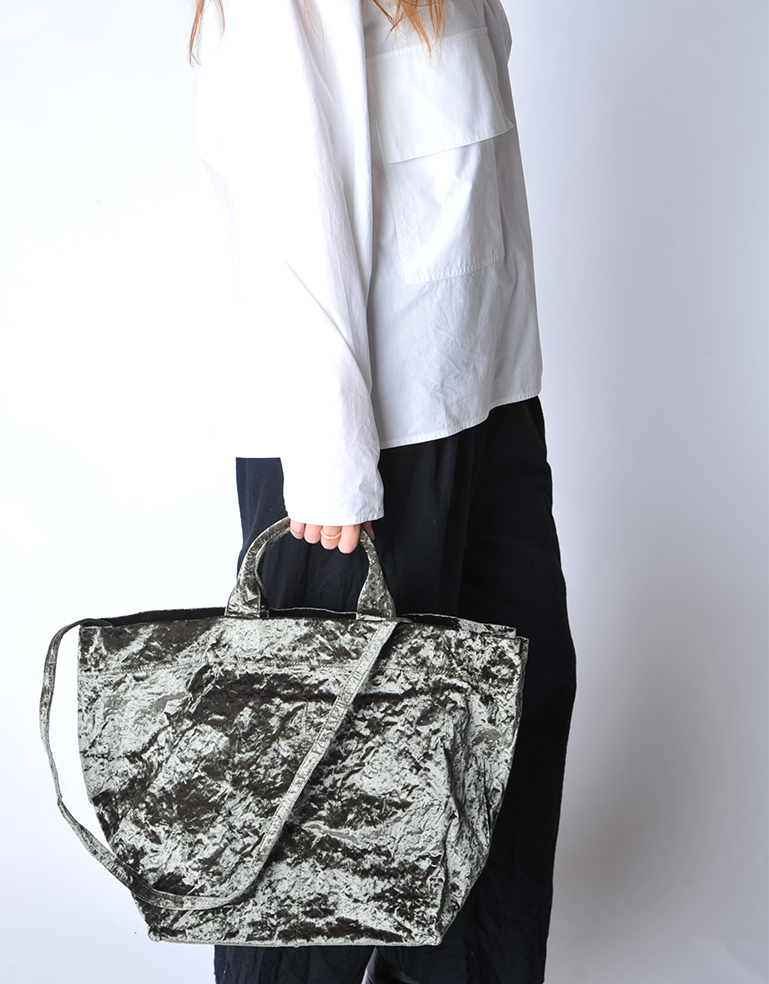 
                  
                    Olive Velvet Big Dado Bag - Roztayger
                  
                