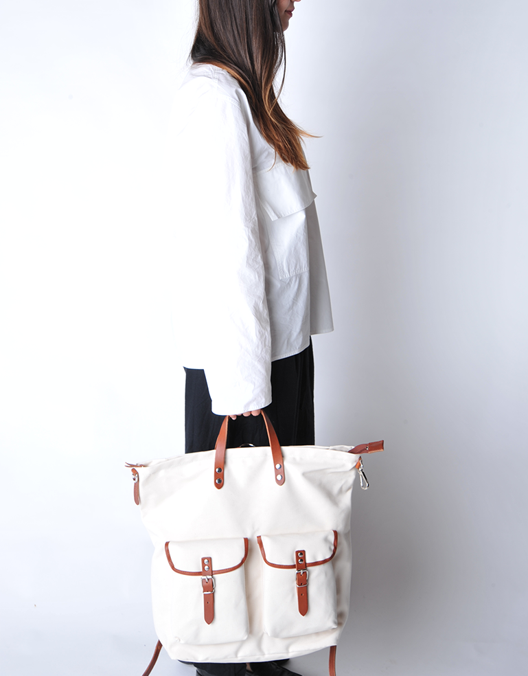 
                  
                    Chalk and Cognac Rucksack - Roztayger
                  
                
