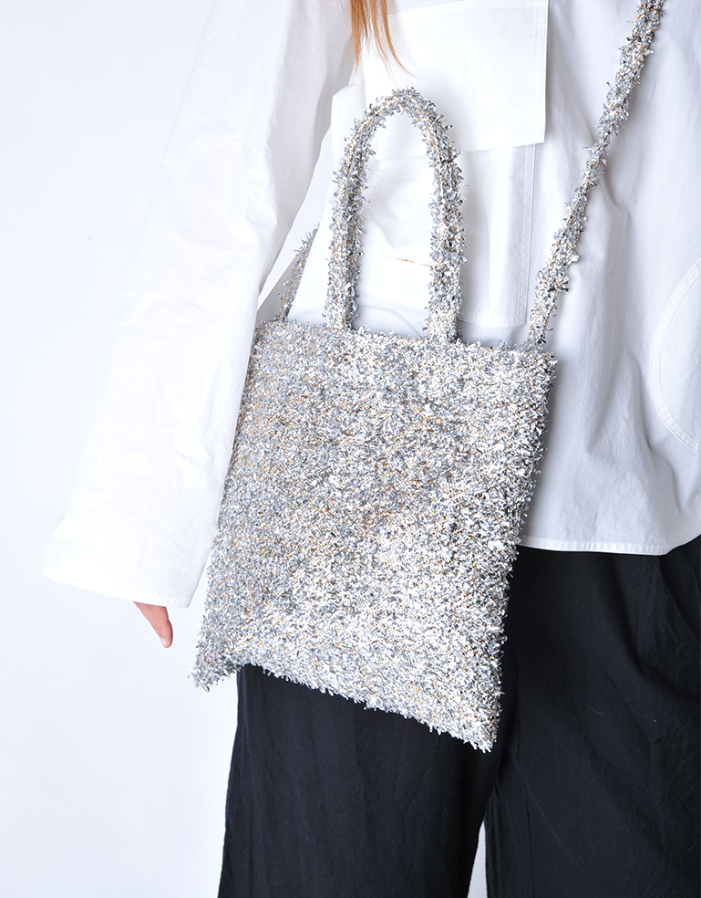 
                  
                    Silver Lametta Linda Bag - Roztayger
                  
                