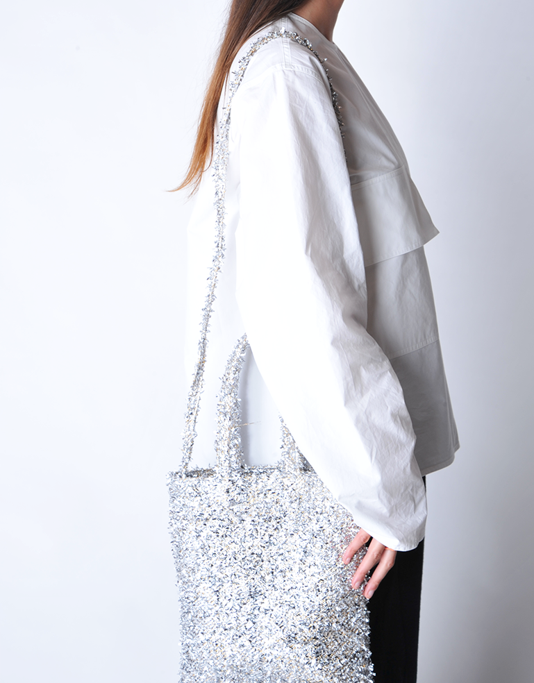 
                  
                    Silver Lametta Linda Bag - Roztayger
                  
                