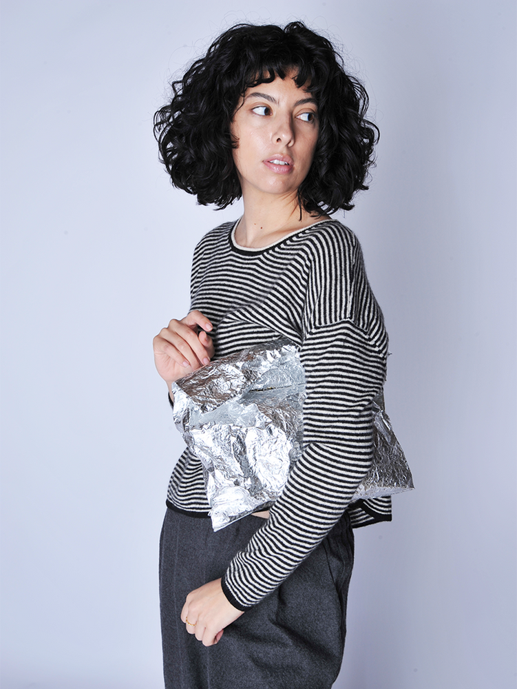 Zilla】希少品 ジラ Vicky Bag サテン メタリック ロンハーマン Zilla