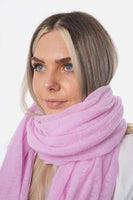 Lilac Pink cashmere stole - Roztayger