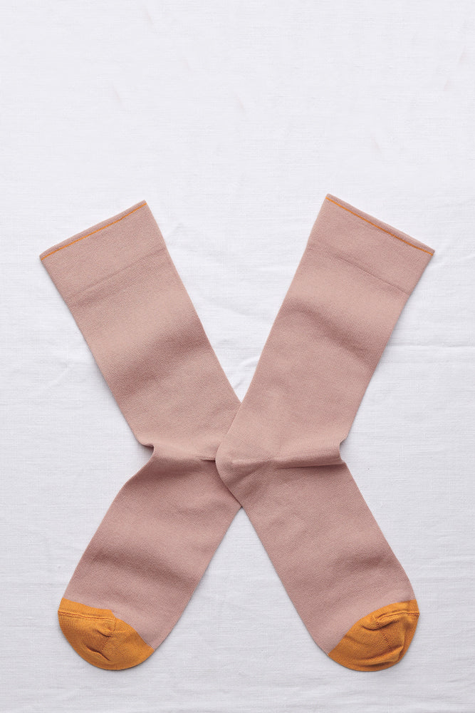 Plain Uni 175 Nude Socks - Roztayger