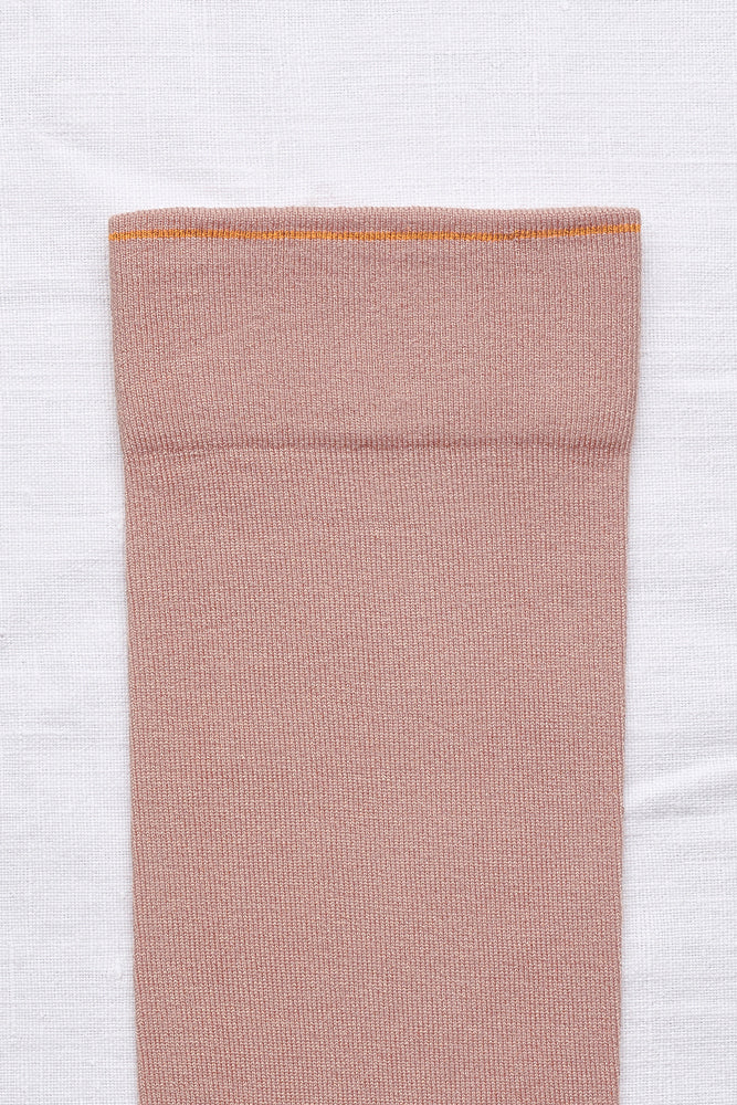 Plain Uni 175 Nude Socks - Roztayger