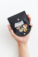 Black Mini Fold Wallet - Roztayger