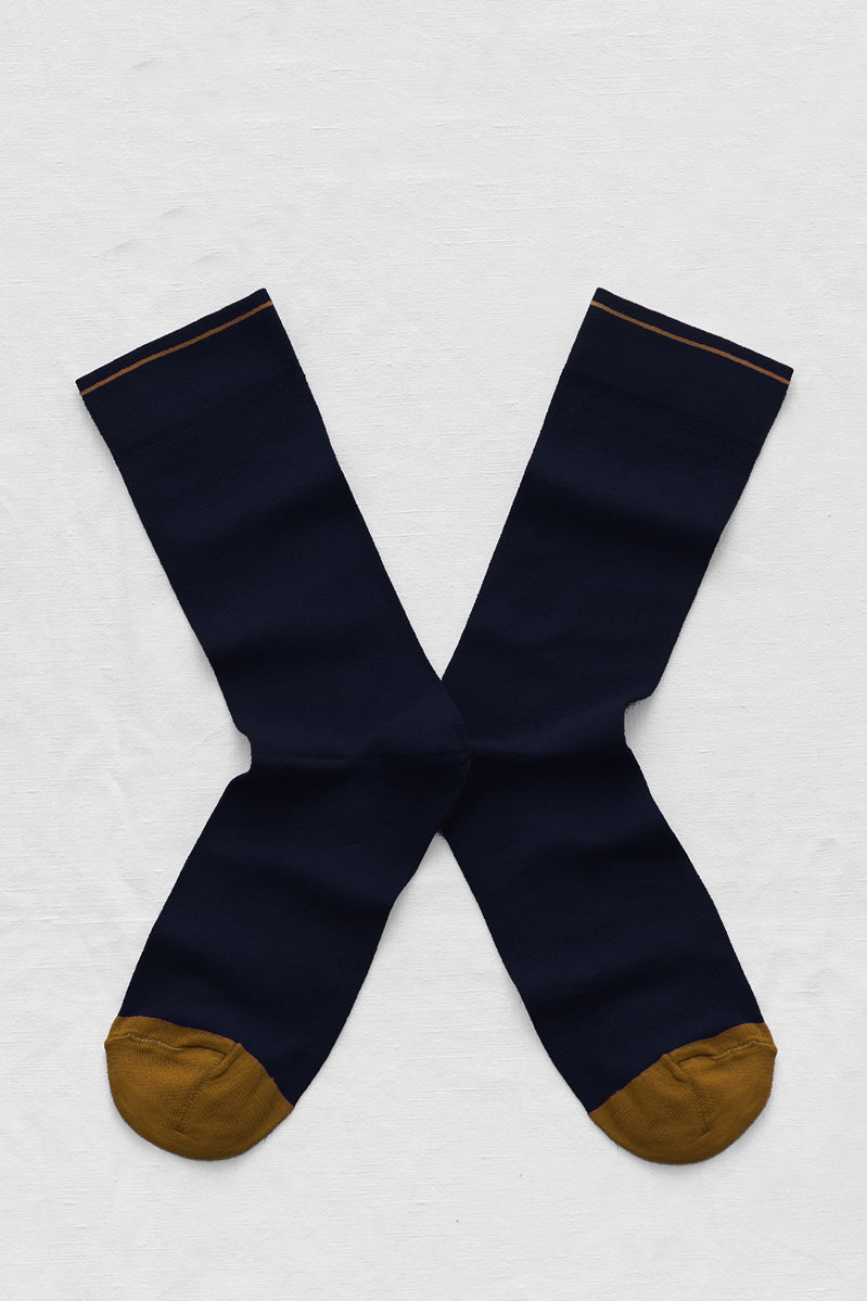 UNI 50 Very Dark Navy Socks - Roztayger