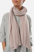 Taupe  Classic Knit Cashmere Stole - Roztayger