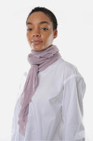 Dusty Lavender Classic Knit Diamond Cashmere Scarf - Roztayger