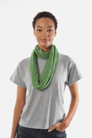 green cashmere tube scarf - Roztayger