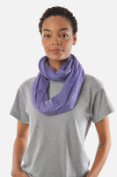 Thick Dusty Plum Cashmere Tube Scarf - Roztayger