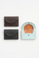 Dark Brown Mini Fold Wallet - Roztayger