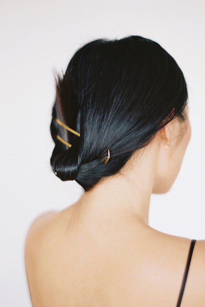 
                  
                    Matte Gold Hairpin 14 - Roztayger
                  
                