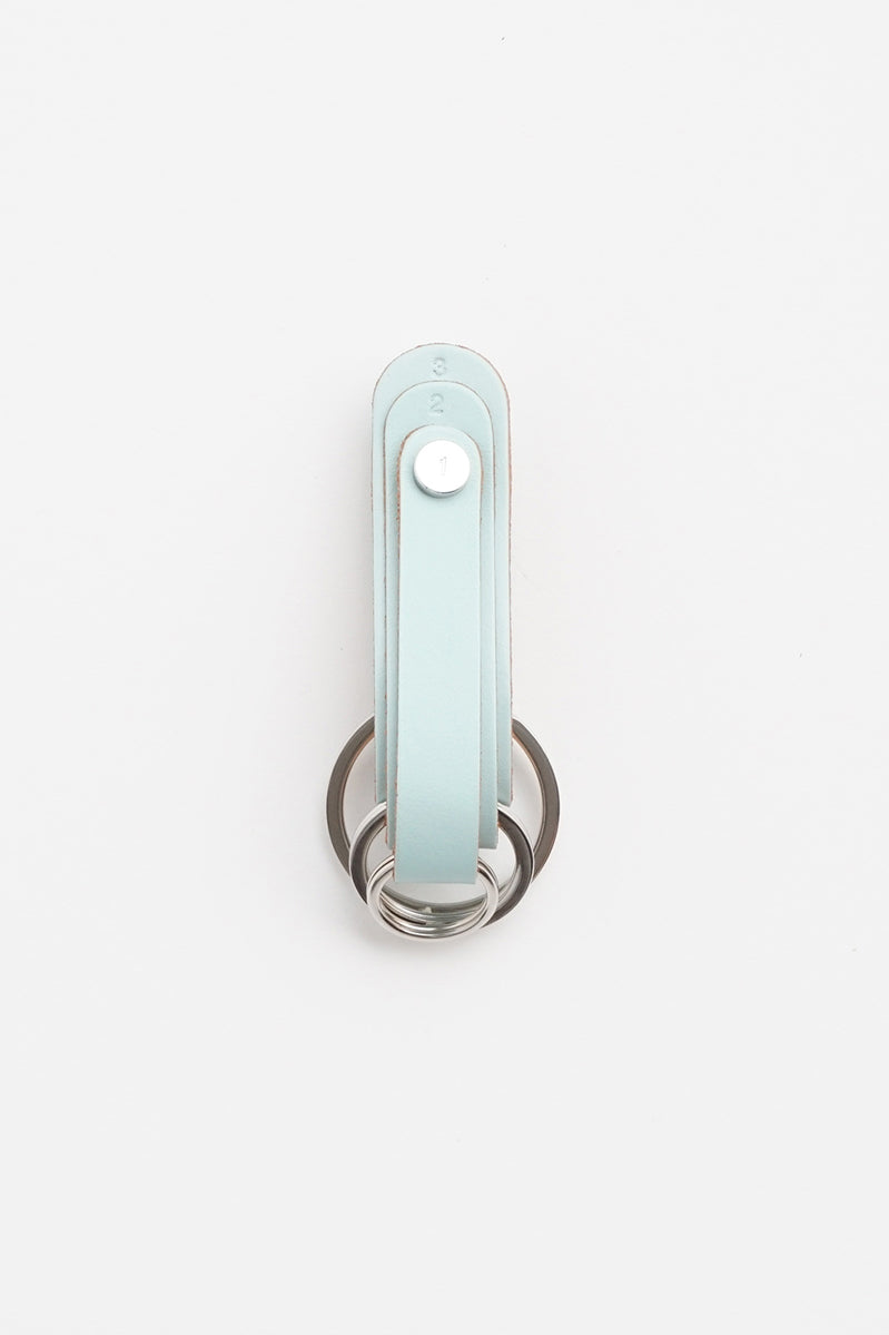 Pale Blue Fold 3R Key Holder - Roztayger