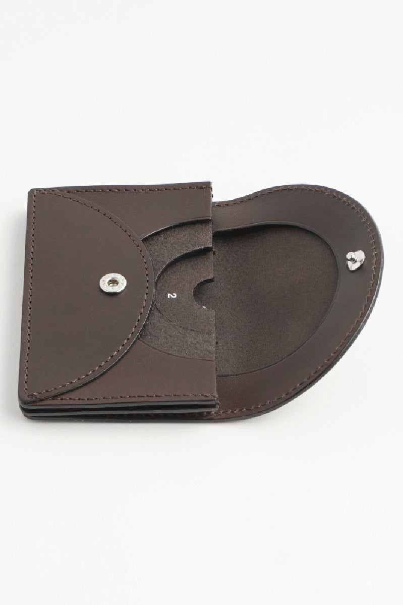 Dark Brown Mini Fold Wallet - Roztayger