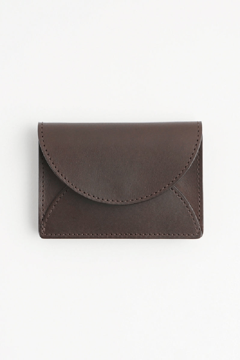 Dark Brown Mini Fold Wallet - Roztayger