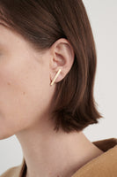 Long Plate Stud Earring - Roztayger