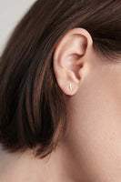 Staple Stud Earring - Roztayger