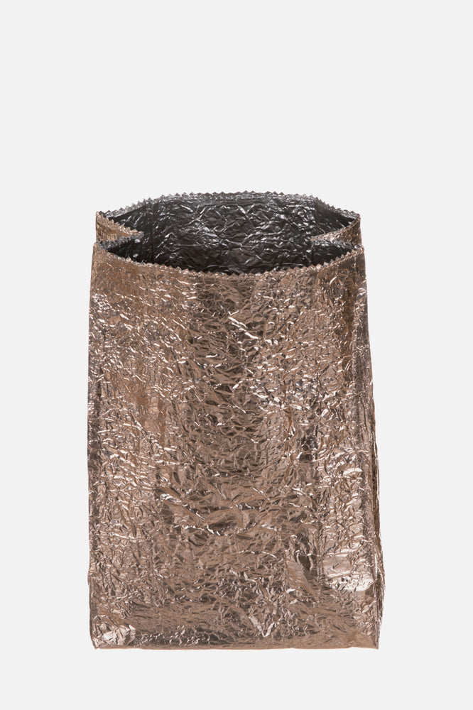 
                  
                    Rose Gold Metalic Foil Lunch Bag - Roztayger
                  
                