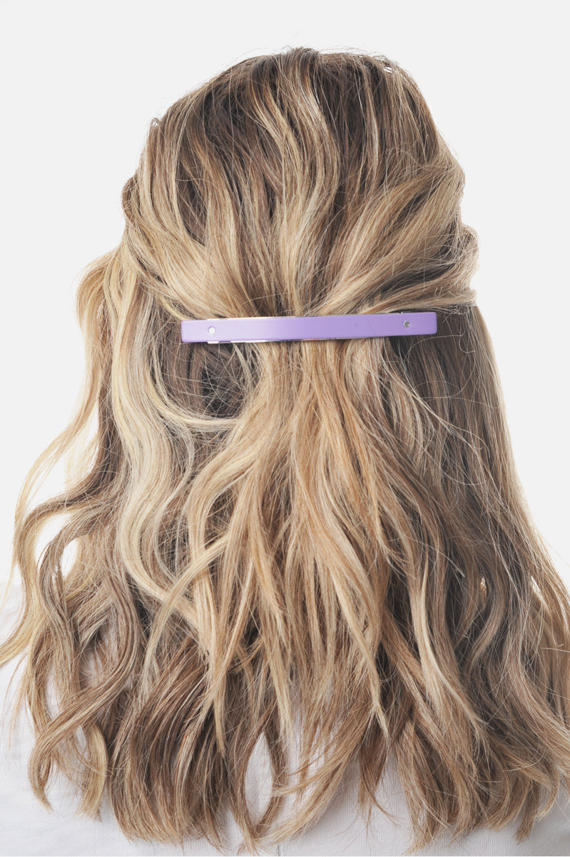 Pale Purple XL Barrette 21 - Roztayger