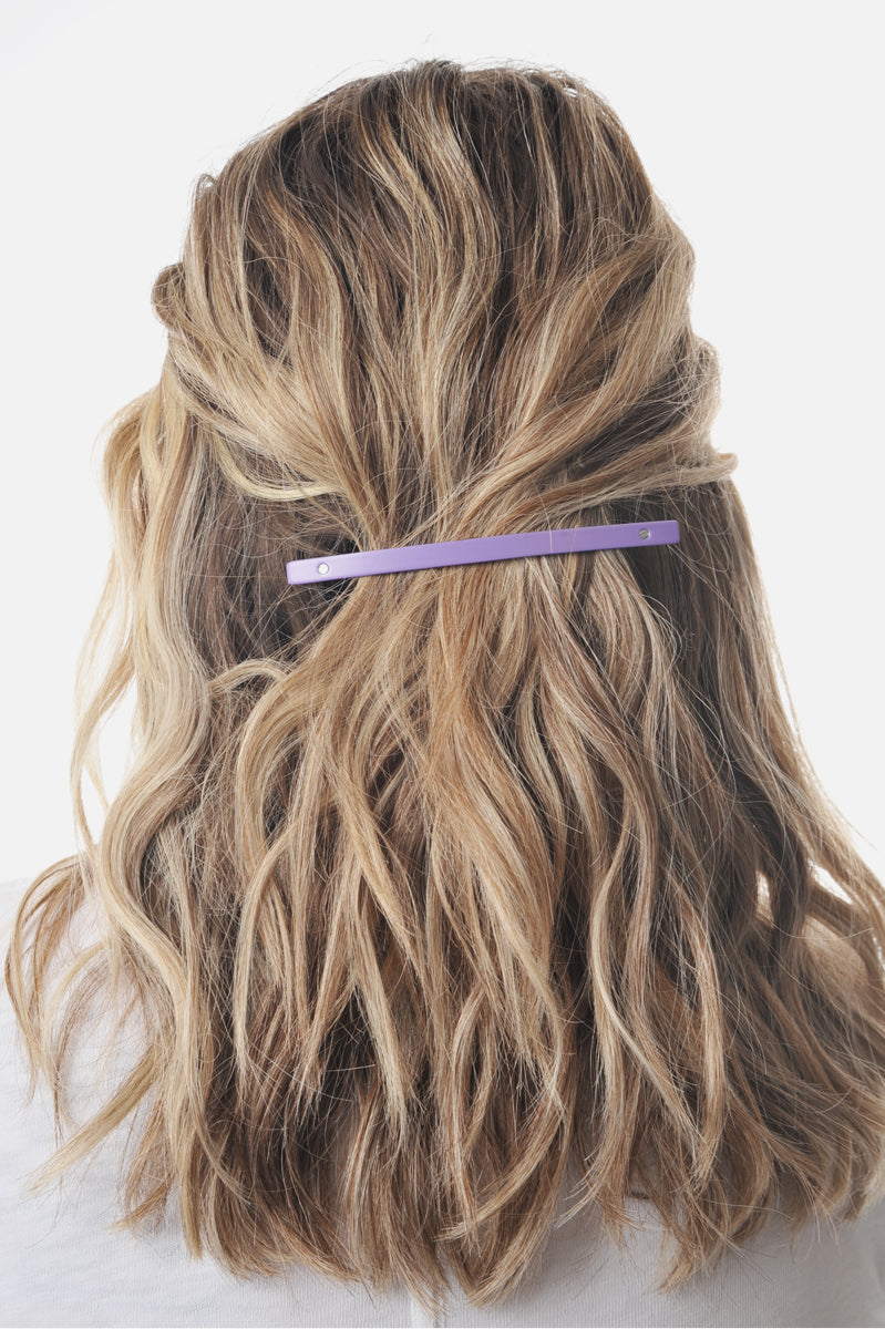 Pale Purple XS Barrette 21 - Roztayger