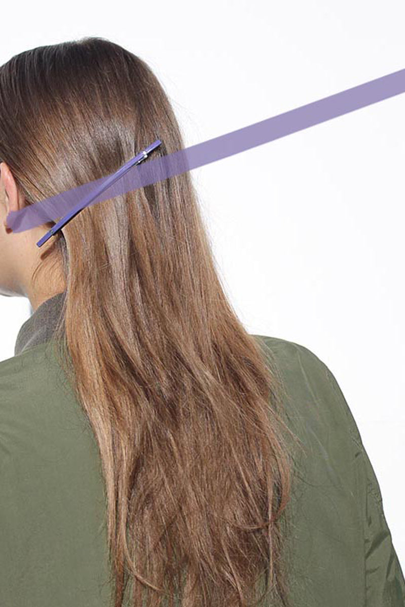 Pale Purple XL Barrette 021 by Sylvain Le Hen – Roztayger