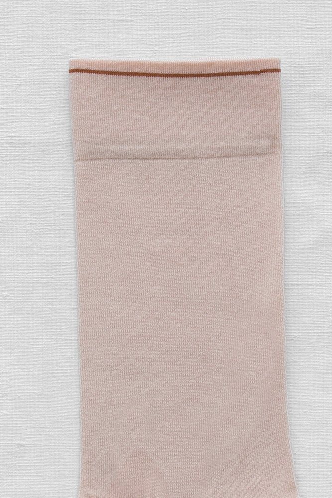 Plain Uni 102 blush Socks - Roztayger