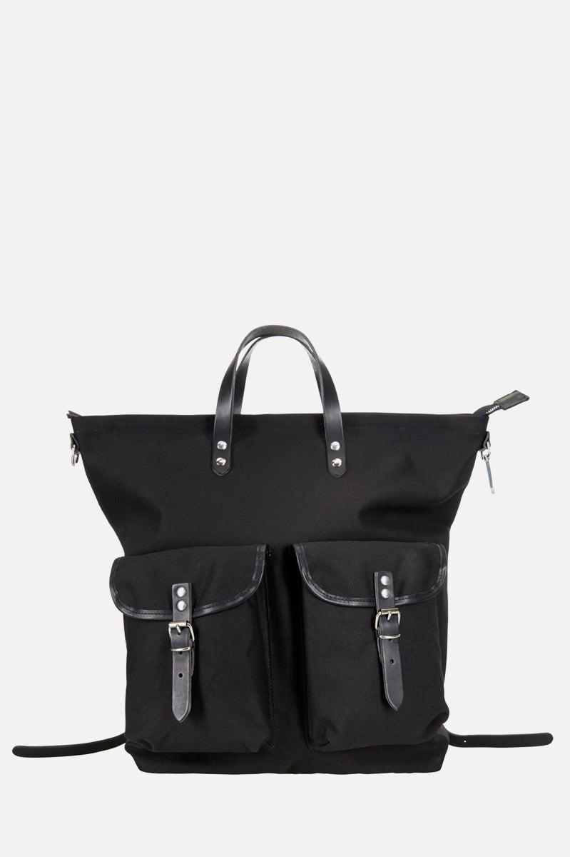 Black Canvas Rucksack - Roztayger