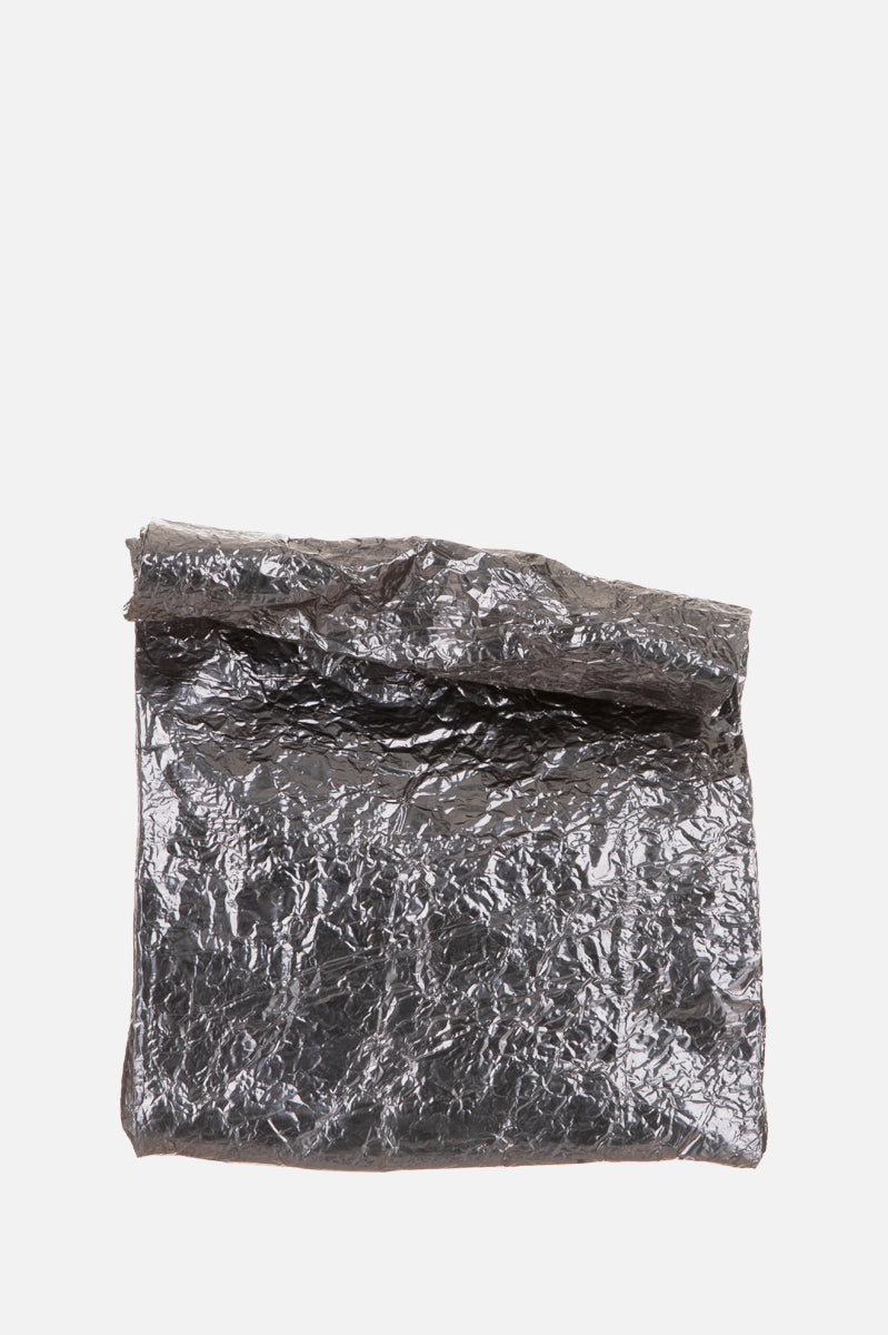 Metallic silver foil | Duffle Bag