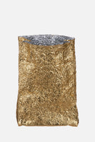 Gold Metalic Foil Lunch Bag - Roztayger
